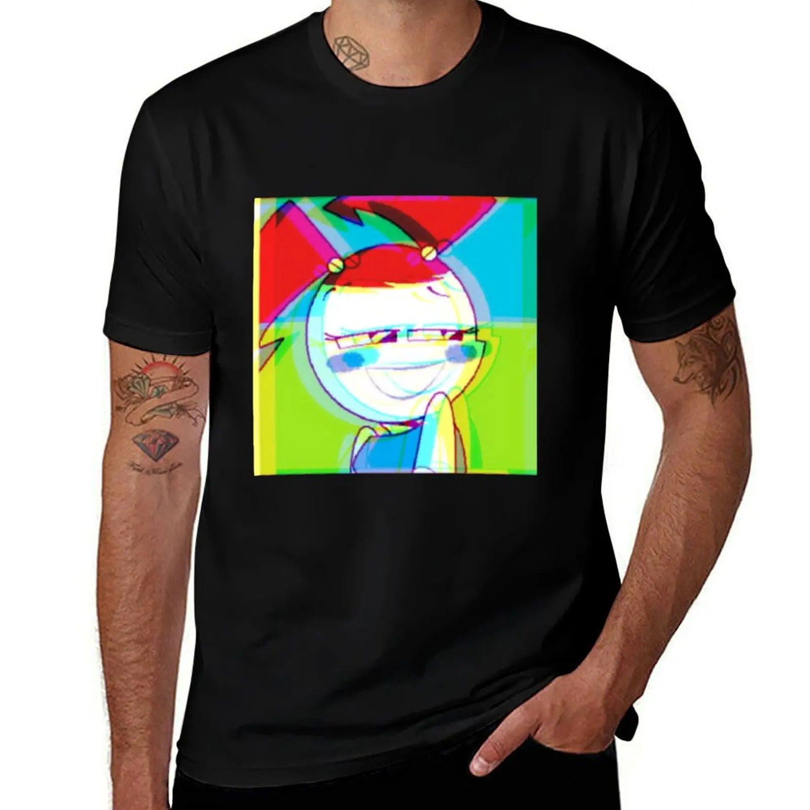Blushing Jenny T-Shirt Summer Print Short Sleeve Tee T-Shirt