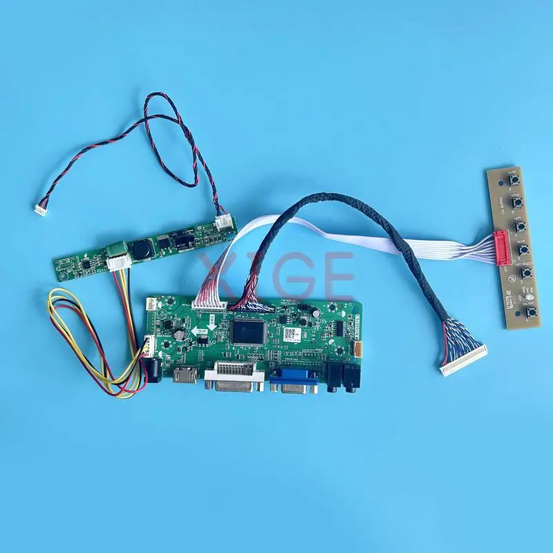 

LCD Display Driver Controller Board Fit M236HGE M236HGJ M236HJJ Kit DIY 1920*1080 30Pin LVDS Panel HDMI-Compatible 23.6" VGA DVI