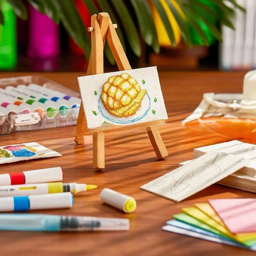 Magic Canvas Sponge DIY Creative Activity Bubble Popcorn Drawing Pen 12 Colors 3D Art Safe Puffy Pen for Creative Crafting view 4