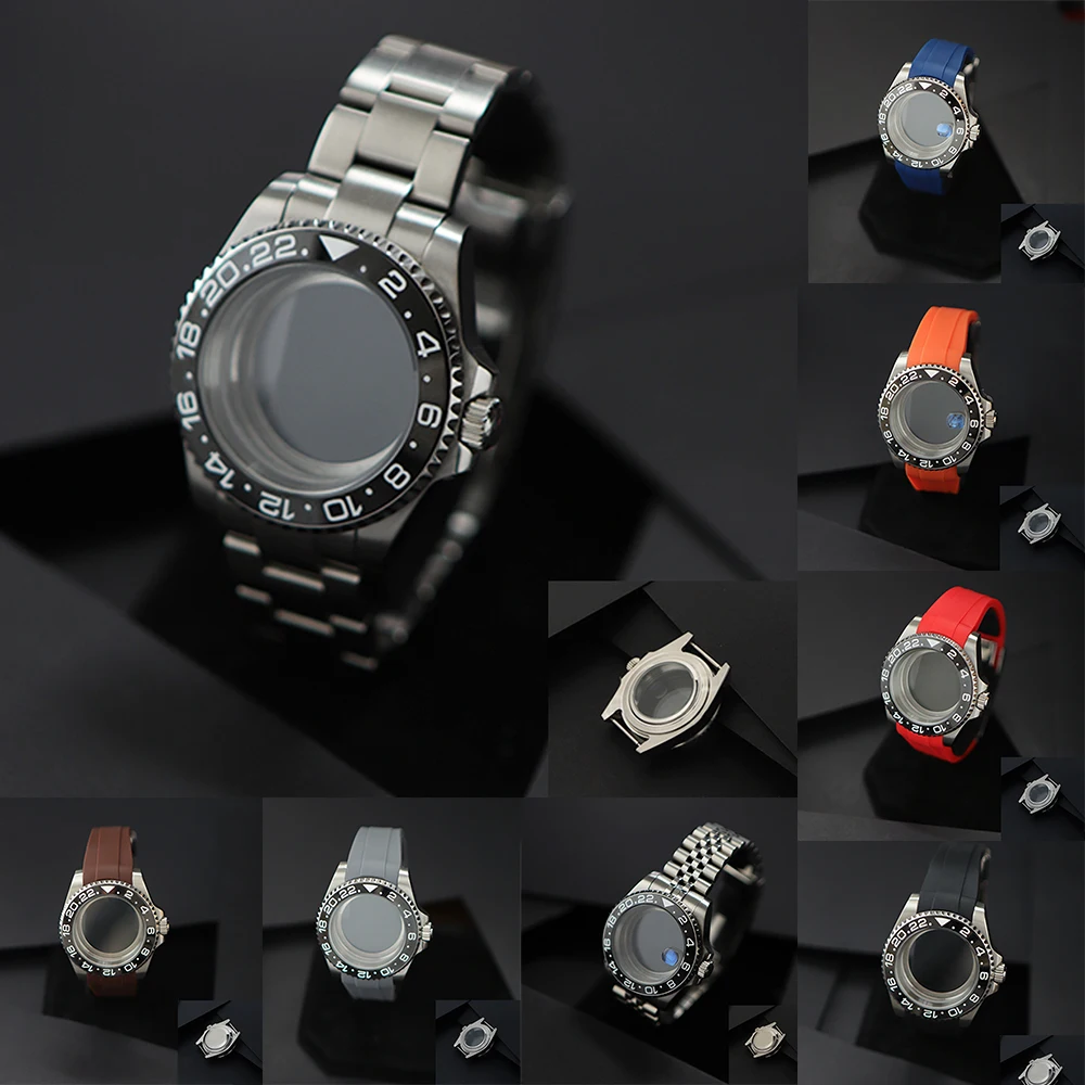 40mm Case Men's Watcht Stainless Steel Sapphire Glass NH35 Watch 28.5mm dial for NH34 NH36  Movement Customizable Dialing