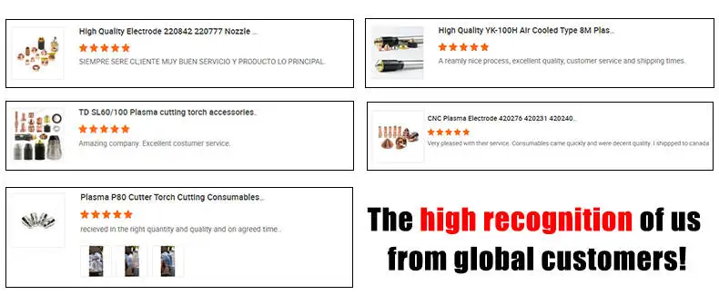 عالية التردد ل Powermax 125A النحاس البلازما القاطع الشعلة 059492 059493 059520 059522 مقبض 7.60 متر قطع الشعلة لحام