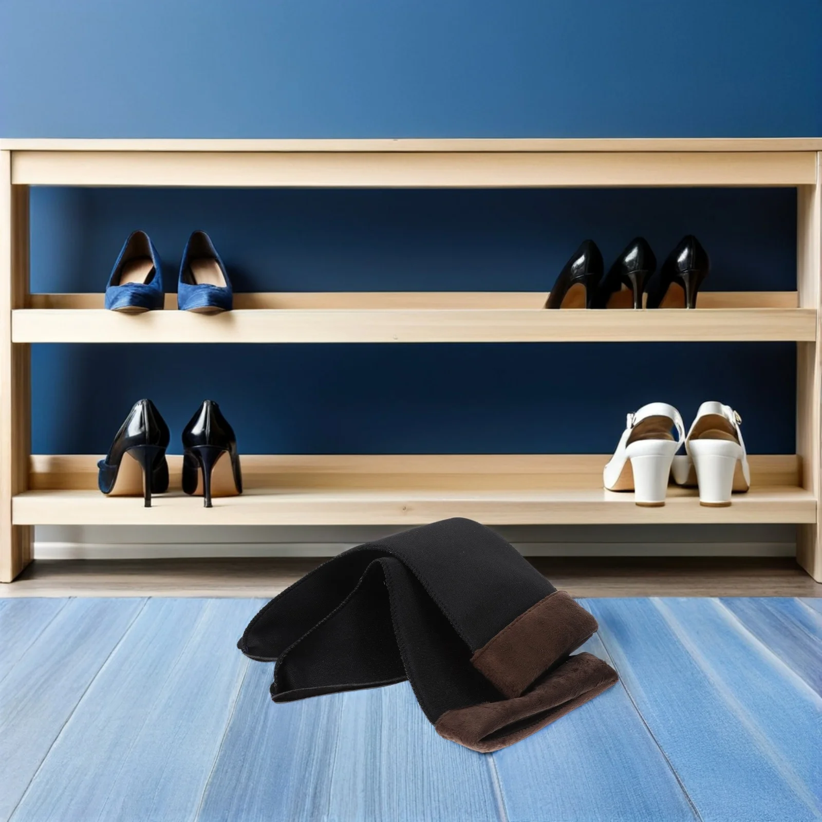 

1 Pair Warm Fleece Boot Liners For Men Waterproof Insulated Rain Snow Outdoor Winter Hiking Fishing Hunting Socks Cold Weather