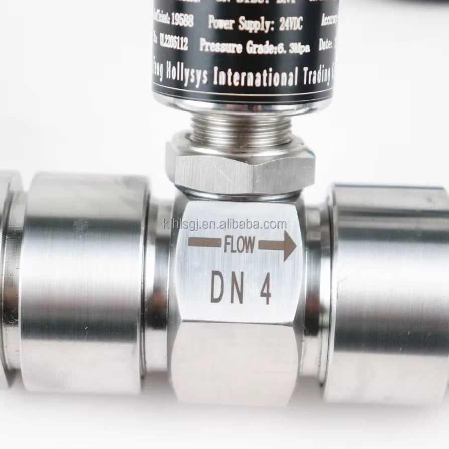 

Hot Sale Economic Type Flowmeters RS485 25Mm 1" 304SUS Fuel Vegetable Oil Liquid Water Turbine Flow Meter