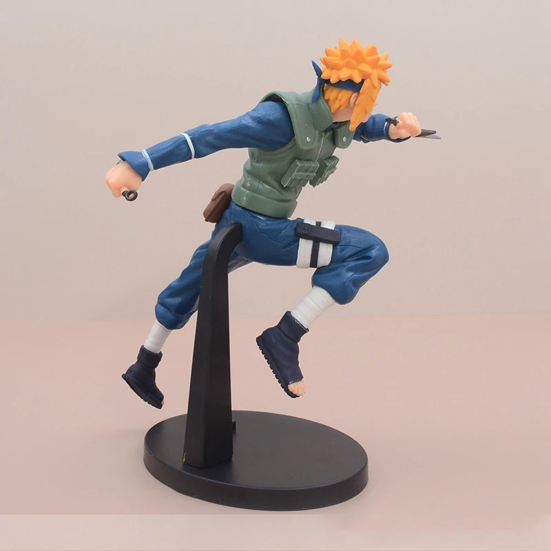 Bandai-figura de acción japonesa de Naruto, modelo de colección de PVC de 19cm, adornos, juguetes, regalos