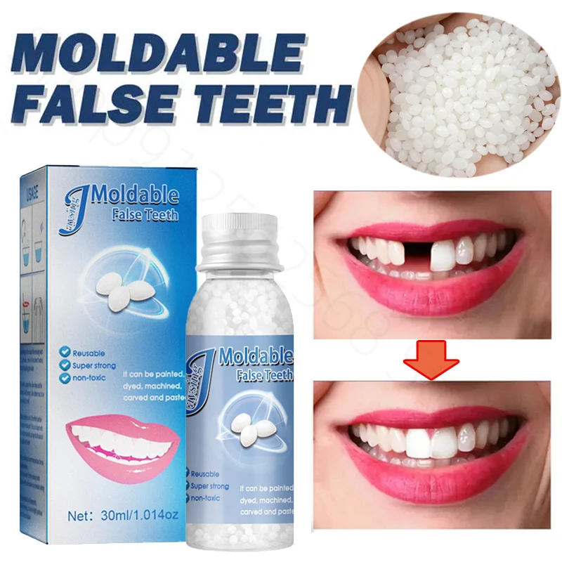 

Solid Dental Glue For Dentures Temporary False Tooth Repair Moldable Denture Adhesive DIY Actor Makeup Denture Fixing Supplies