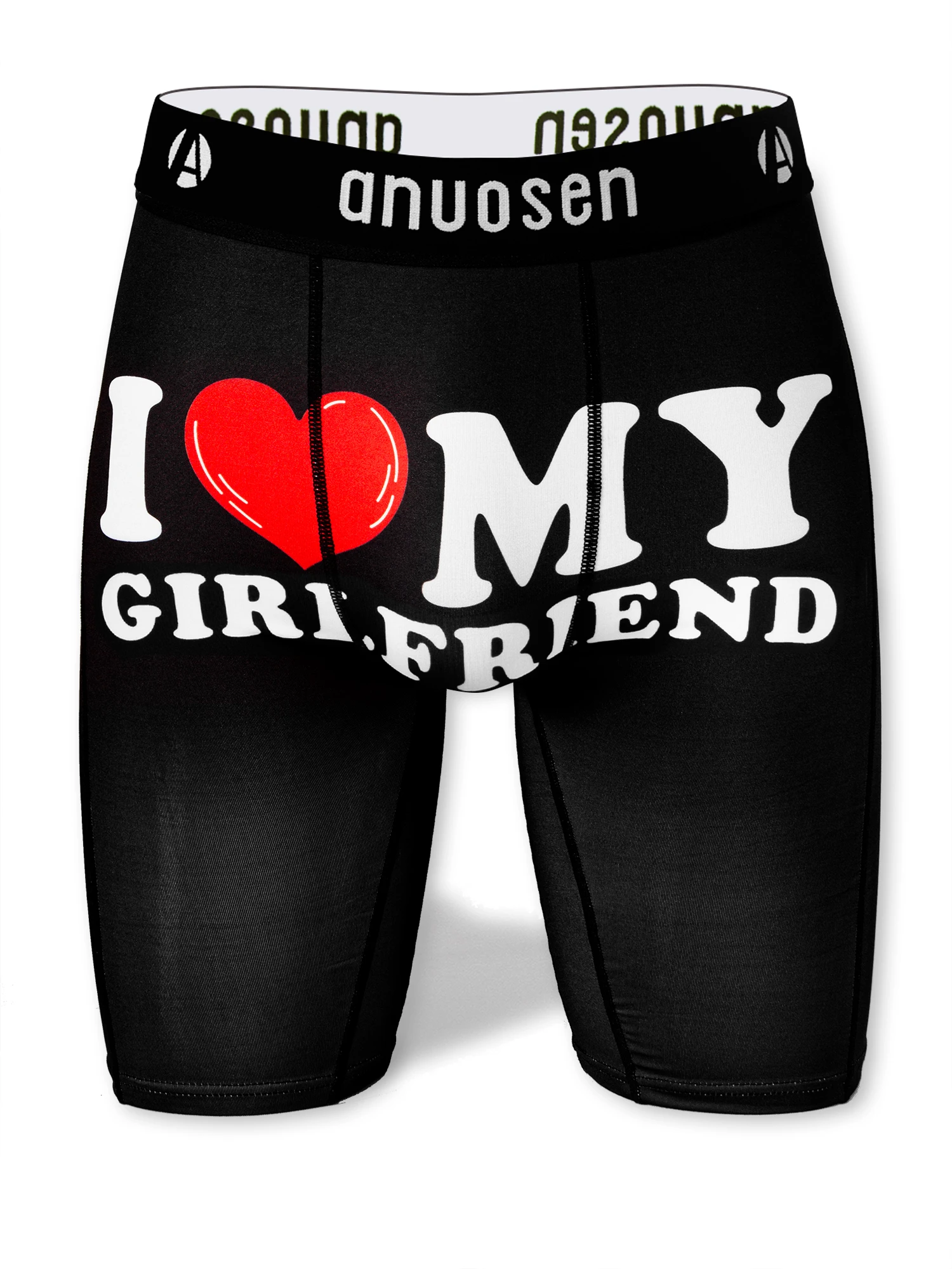 Street Fashion Brand Logo - Lange Sportunterwäsche für Herren mit Logo-Print,