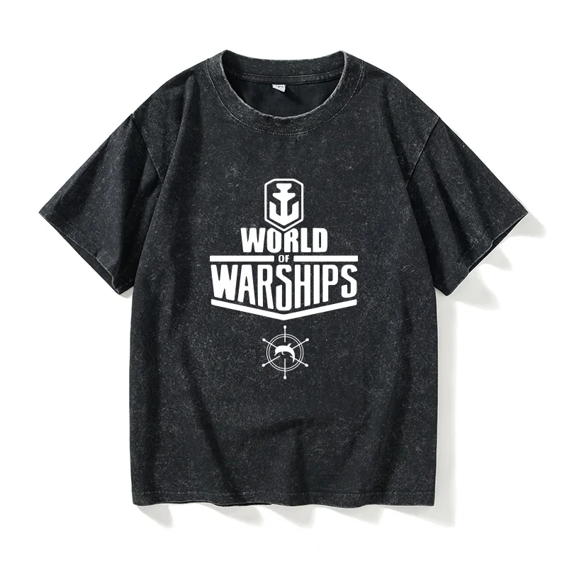 

Футболка свободного кроя большого размера с круглым вырезом и коротким рукавом, с принтом Warring Ips World Yamato Number, в корейском стиле, повседневная, хлопковая