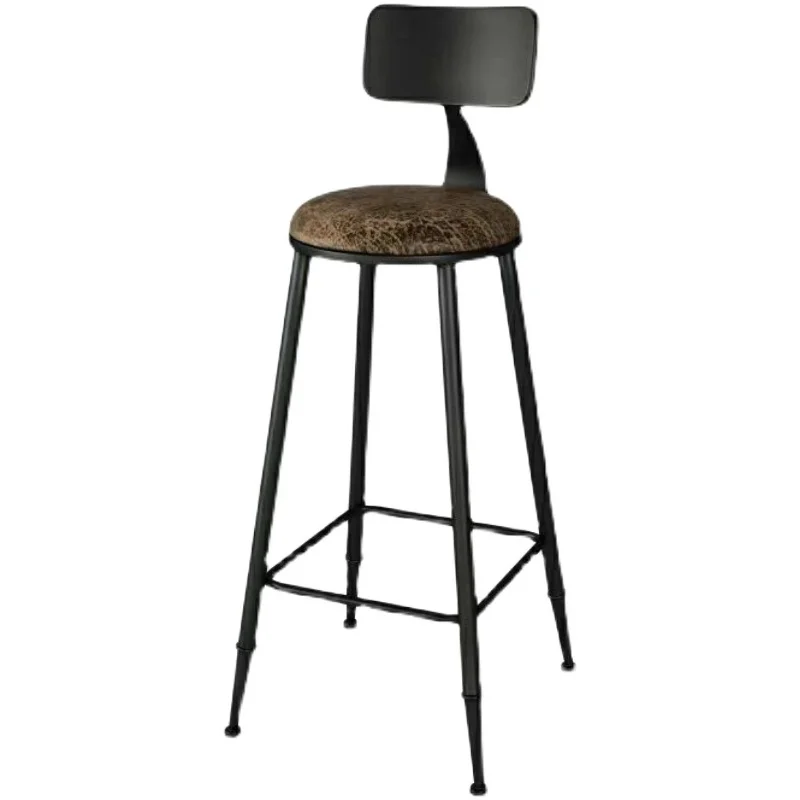 

Decoration Modern Bar Chair Interior Backrest Elegant Bar Chair Comfortable Minimalist Chaise De Bar Cuisine Home Furniture