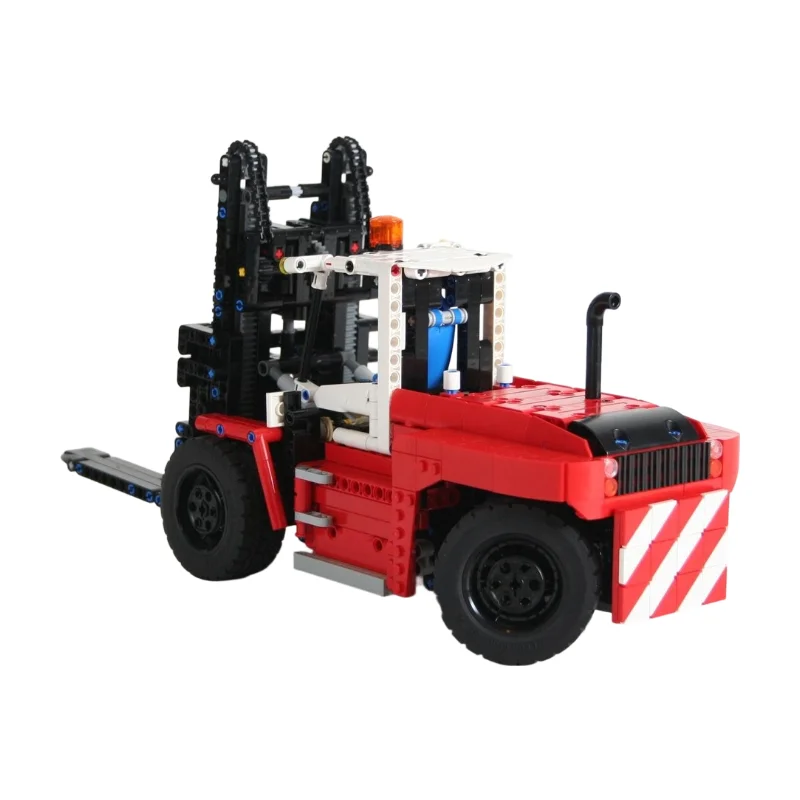 

Technic MOC Forklift Building Blocks Heavy Duty Lift Vehicle Model Assembly Bricks Kit Adult Toy Collection Gift