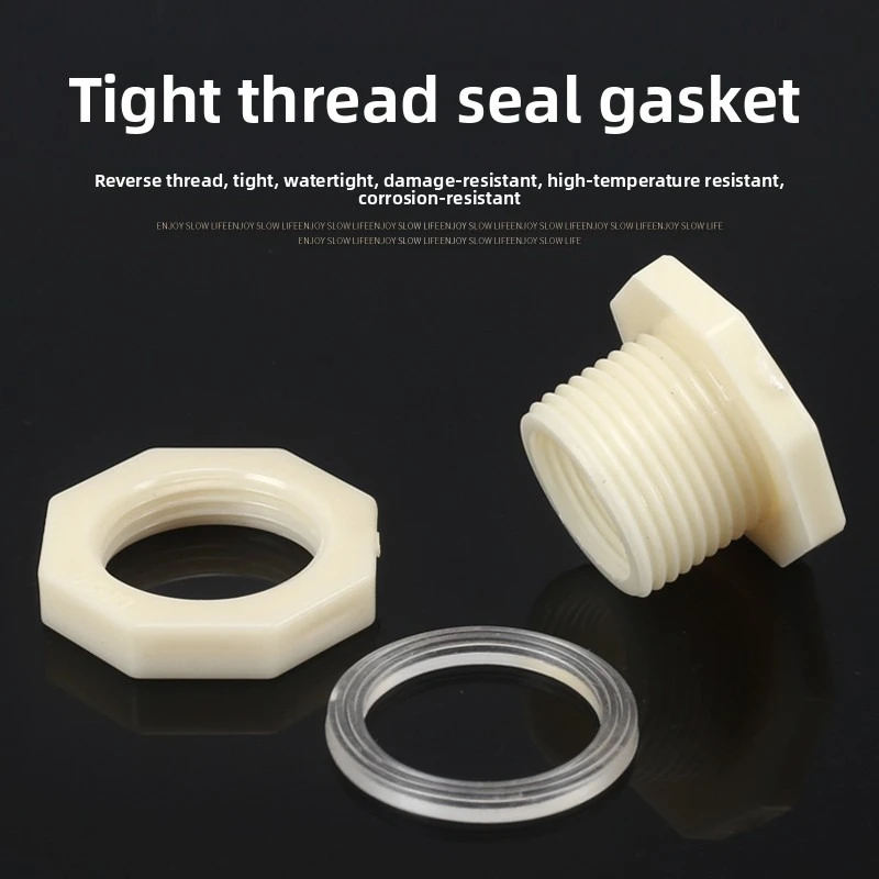 Plastic Water Tank Connector Fish Tank Tank Bucket Inner and Outer Wire Connector