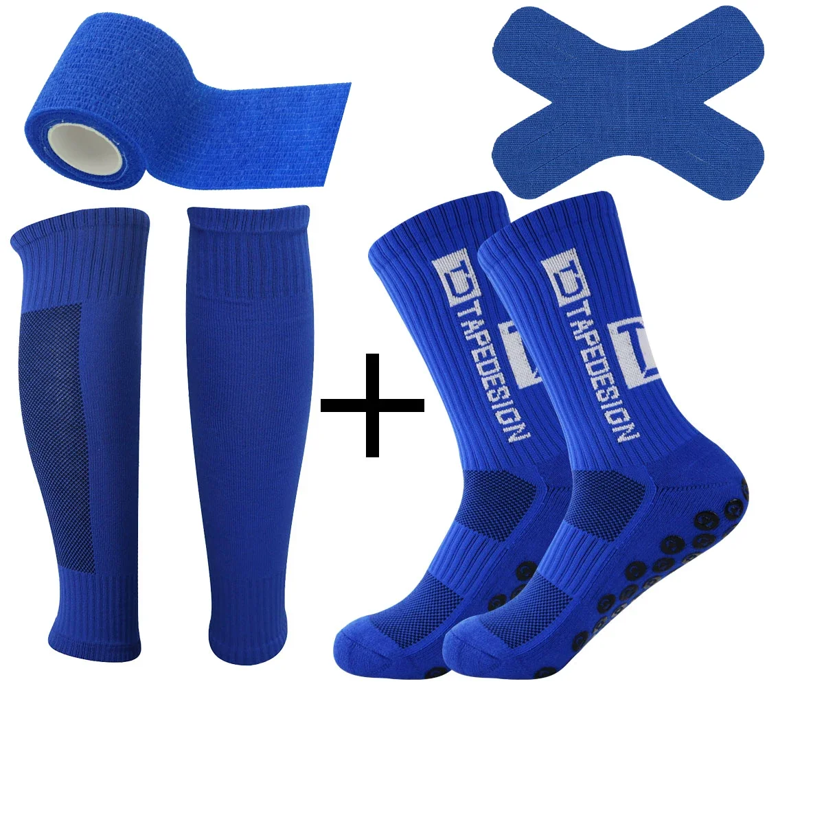 

4-piece Soccer Grip Socks - the perfect non-slip training/game day socks for soccer players