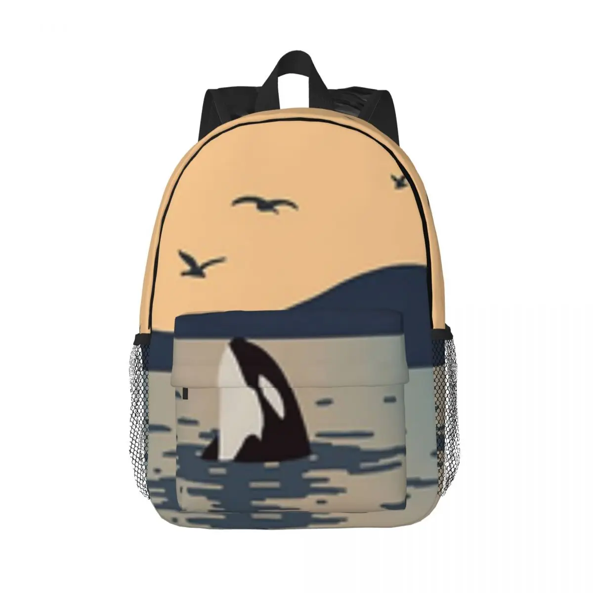 Plecak z nadrukiem Lekki, swobodny tornister dla dzieci Plecak młodzieżowy Anime Cartoon Schoolbag 15 cali