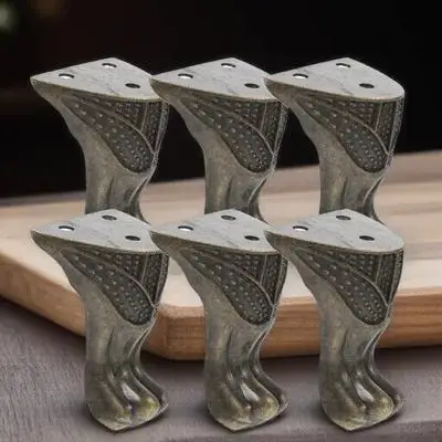

Decorative Feet Corners Protector Jewelry Zinc Alloy Chest Legs Box Corner Protectors Sturdy Durable Hardware