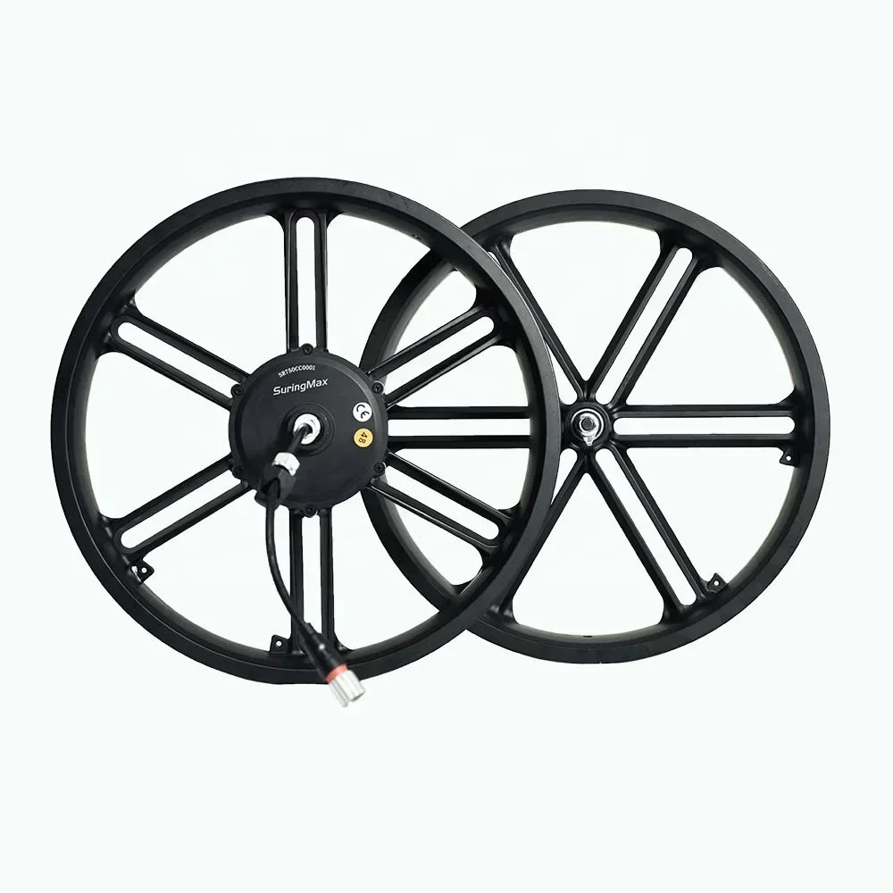 20 26 Inch Fat Tyre Snow Front Rear Rims Set Magnesium Alloy Wheel Hub Motor in Wheel Electric Motor