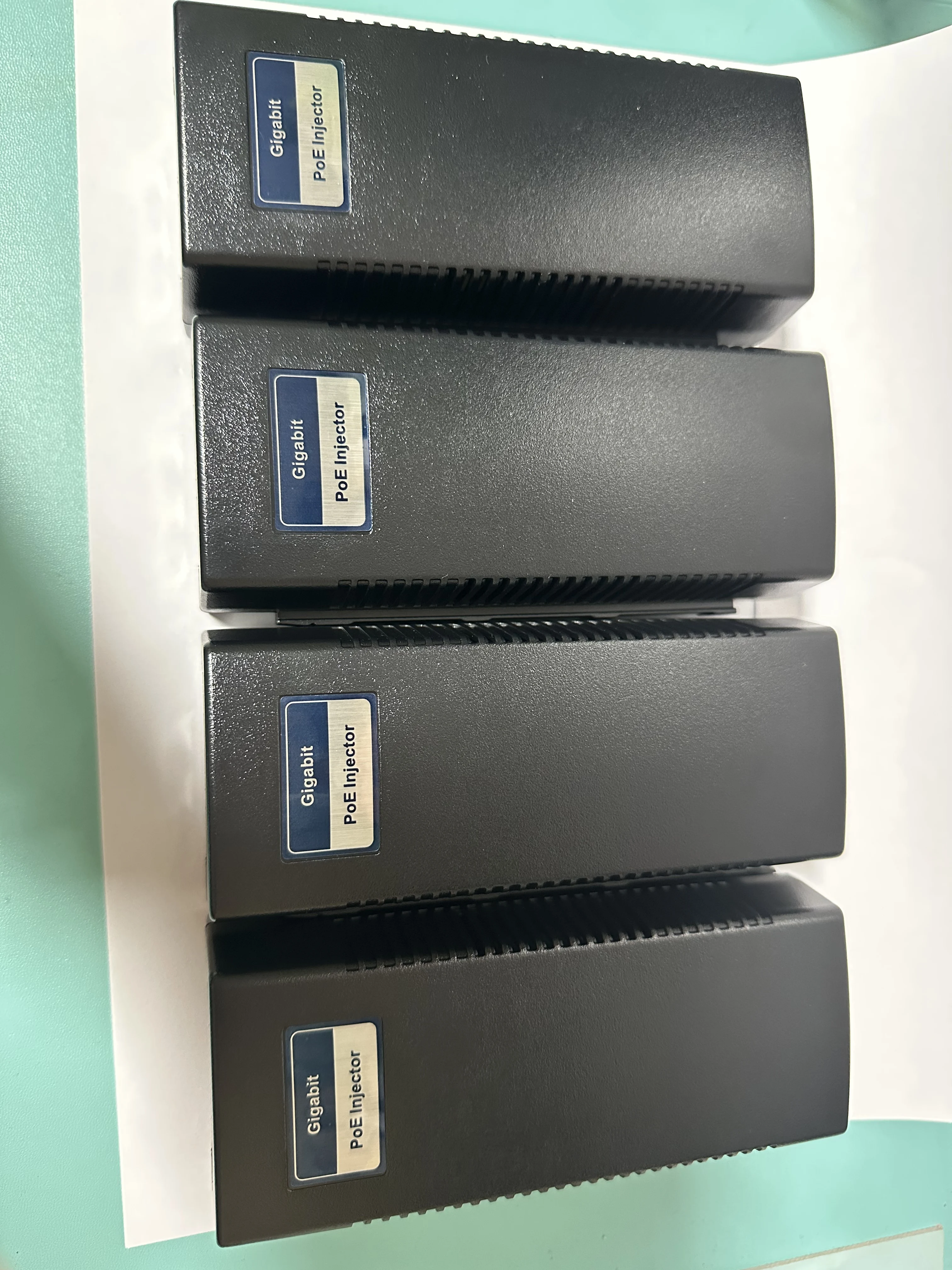 HKBTM Gigabit  POE Injector for IP Camera CCTV Security Surveillance PoE Power Supply Ethernet Adapter Phone US EU UK Plug