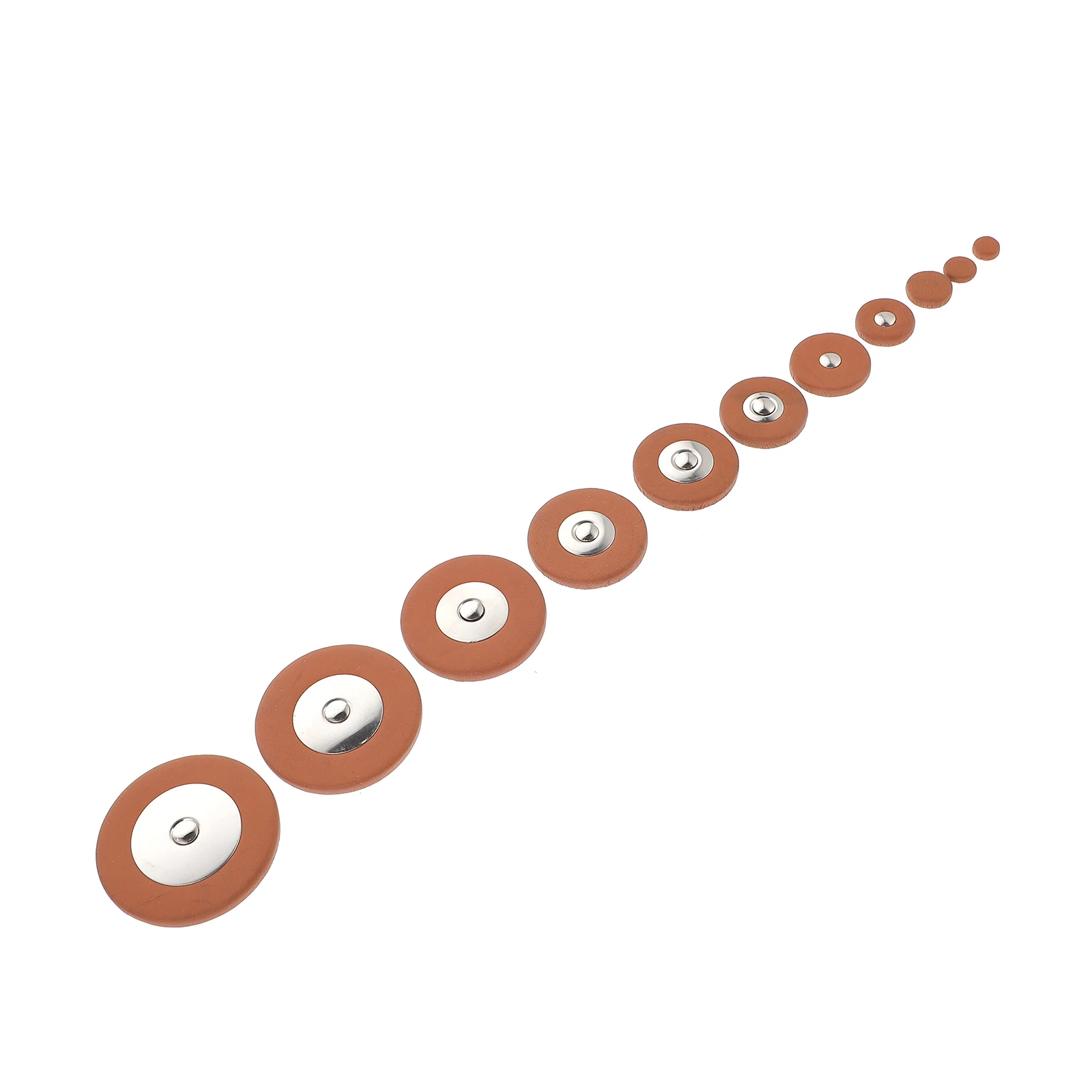 

25 Pcs Saxophone Cushion Pads Alto Accessory Sound Hole Gasket Parts Accessories