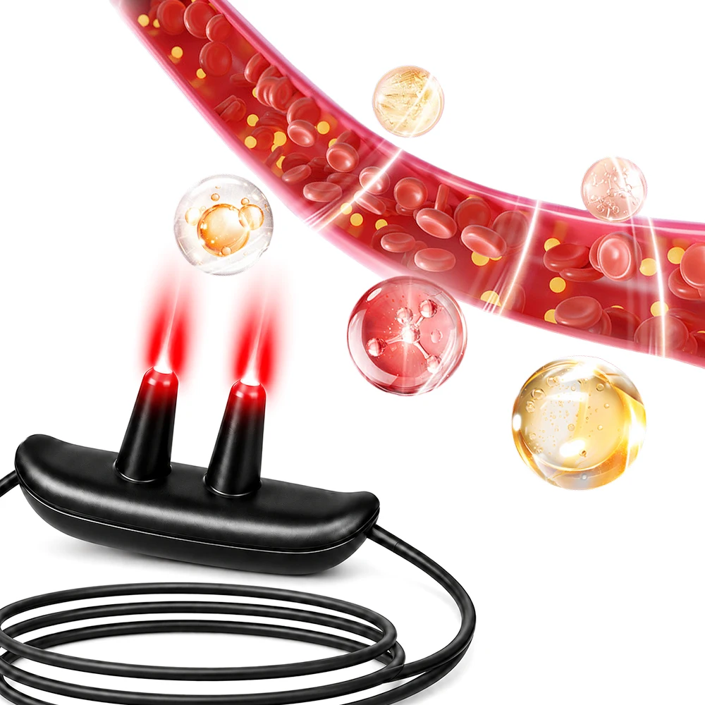 Лазерный аппарат 650 нм для длительного облегчения аллергического ринита терапевтическое устройство, домашний прибор для ежедневной поддержки здоровья при гипертонии и диабете