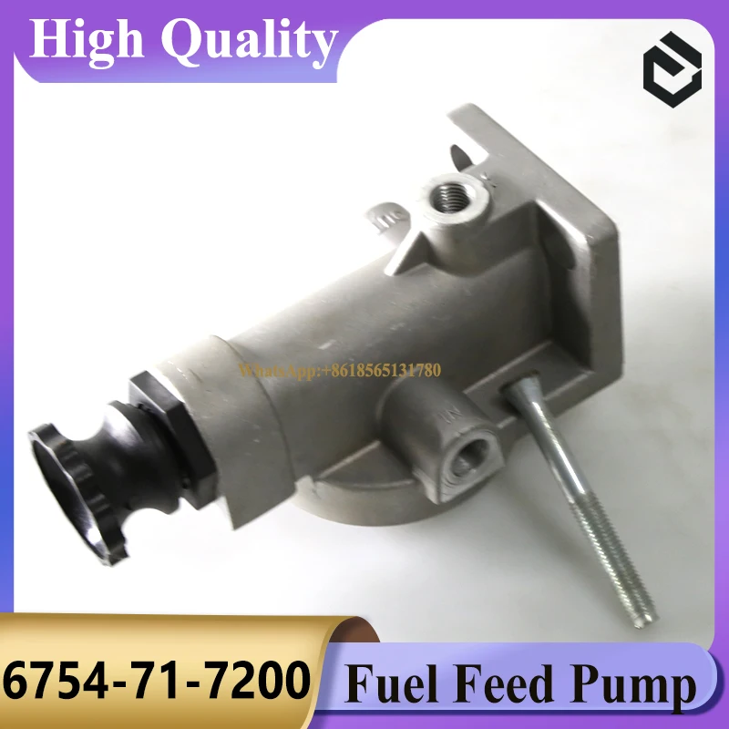 

Excavator 6754-71-7200 Fuel Feed Head Pump 6754717200 for Komatsu SAA6D107E Engine PC200-8 PC240-8
