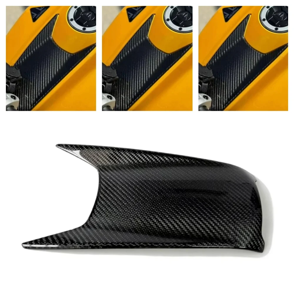 

For Triumph StreetTriple 765RS R moto2 2023-2024 Motorcycle Gas Fuel Tank Air Box Front Upper Cover Carbon Fiber Fairing Cowl
