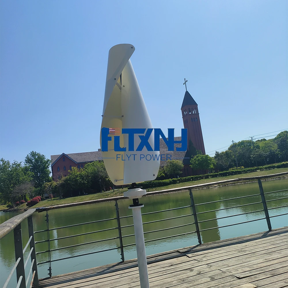 Vertical Axis Wind Turbine, Permanent Maglev Generator,Free MPPT Controller,High Efficiency, 4000W, 6KW,4KW,12V, 24V, 48V