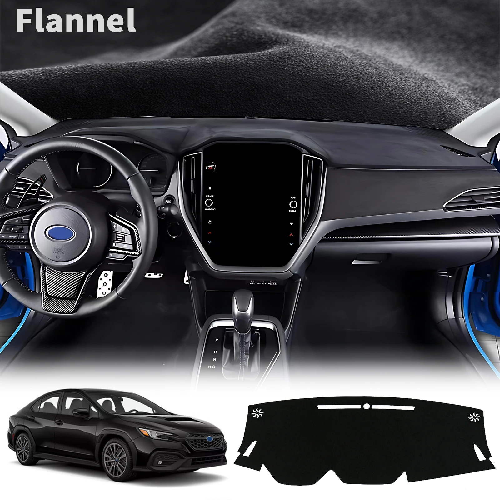 

Car Dashboard Cover Pad for Subaru WRX 2022-2025 Dashmat Accessories Dash Mat Anti-Slip Sunshade Protective Carpet