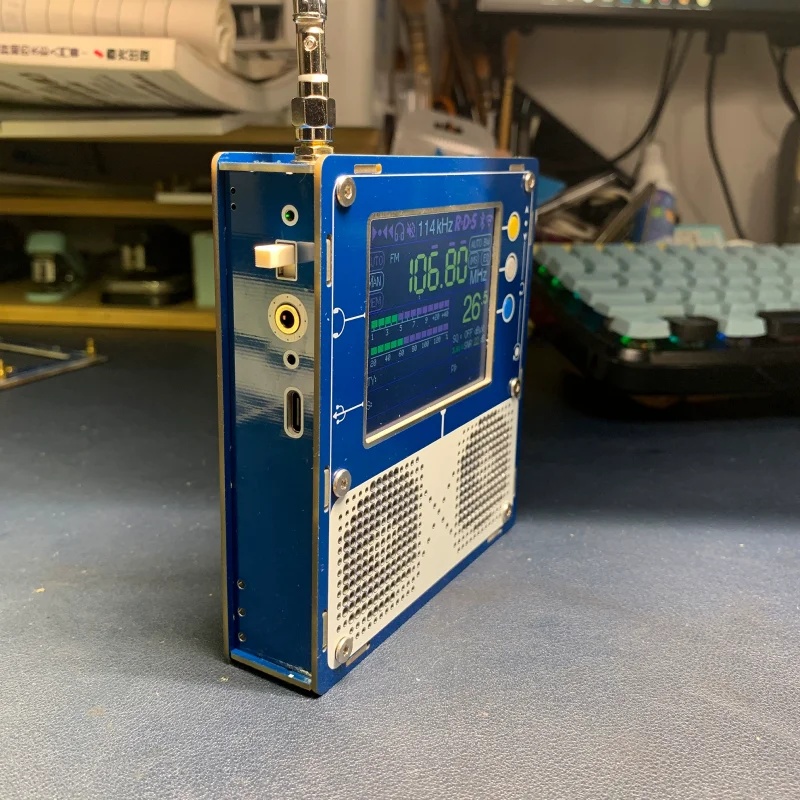 새로운 TEF6686 풀 밴드 라디오 FM 풀 밴드 DSP 고감도 수신기 플러스 4.0-LNA