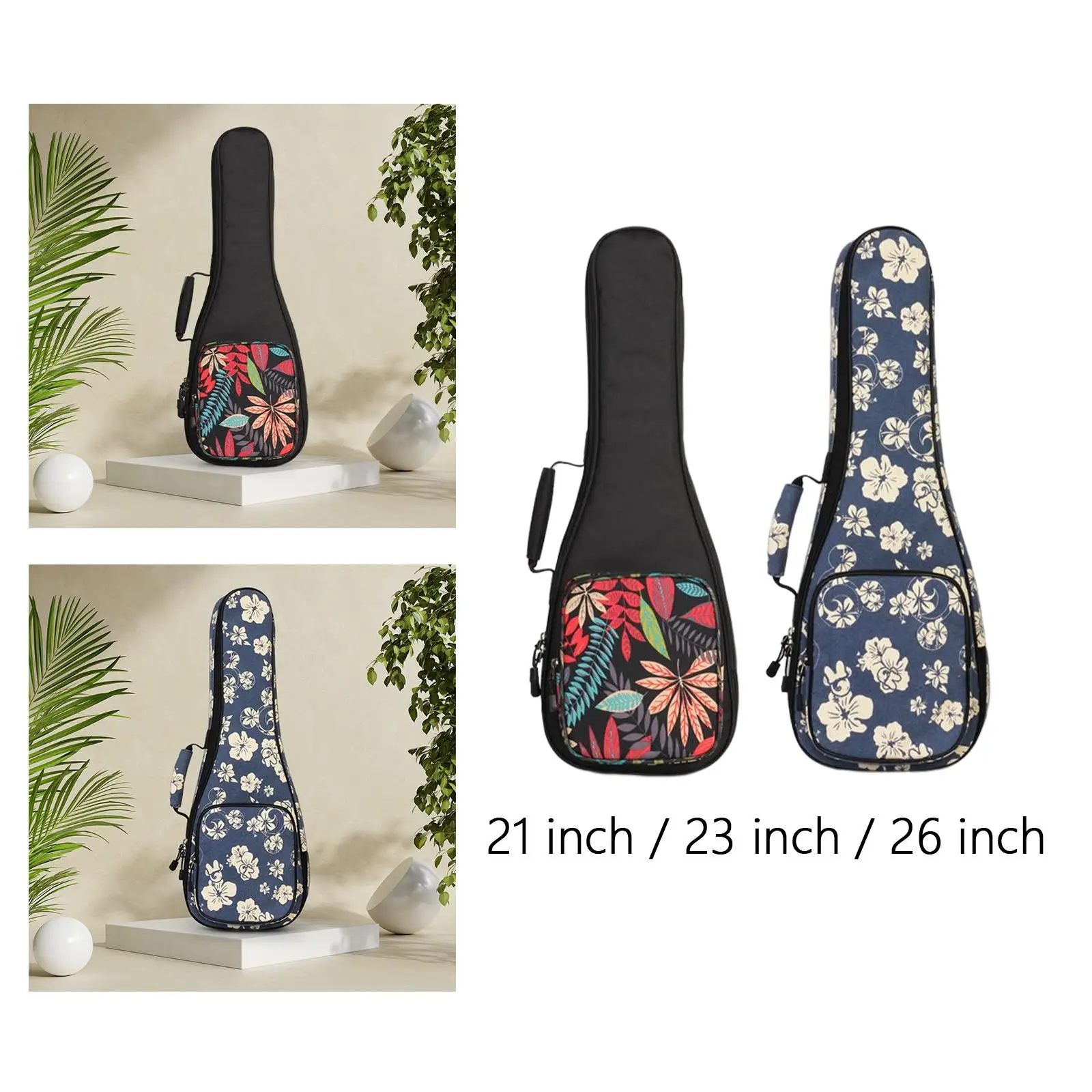 

Дорожный чехол-сумка для укулеле (сопрано, концертное, тенор)