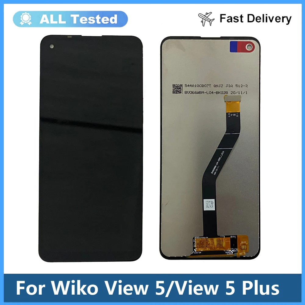 

New Test For Wiko View 5 V850 LCD Display Touch Screen Digitizer Assembly Glass Sensor Wiko View 5 Plus V851 LCD Pantalla Parts