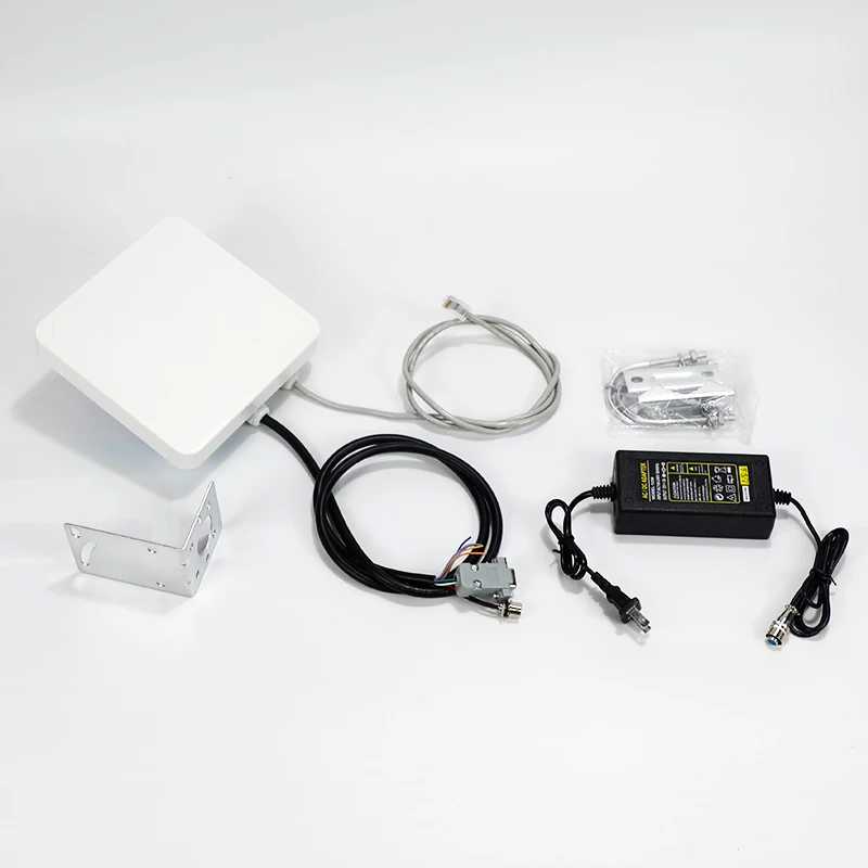 4dbi Antenna Reader UHF RFID Card Reader 5m Medium Range RS232/RS485/Wiegand/TCP/IP Read 5m Integrative UHF Reader