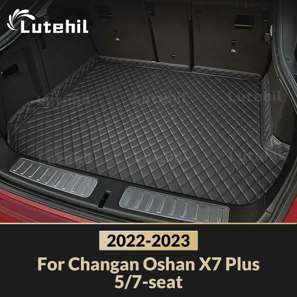 

For Changan Oshan X7 Plus 5/7-seat 2022-2023 Custom Car Trunk Mat Protective Pad Cargo Liner Auto Interior Accessories