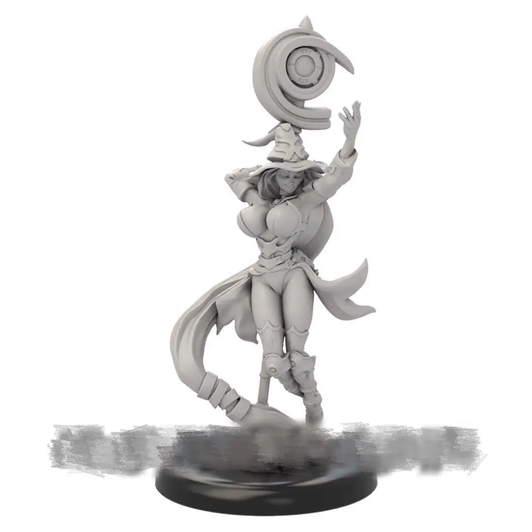 30mm base, Resin Model Figure GK, Unassembled and unpainted kit