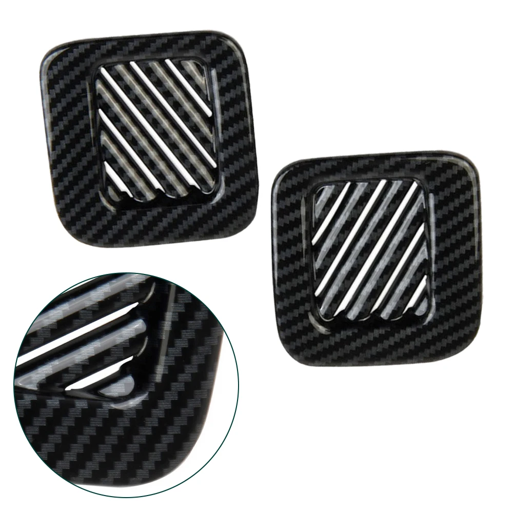 2 قطعة لوحة القيادة تكييف الهواء منفذ الإطار الديكور غطاء الكسوة لفورد مافريك 2022 2023 2024 2025