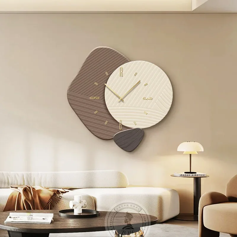 

Modern Luxury Silent Wall Clock Art Decor For Living Room Dining Room Bedroom Clocks Minimalist Analog Home Design