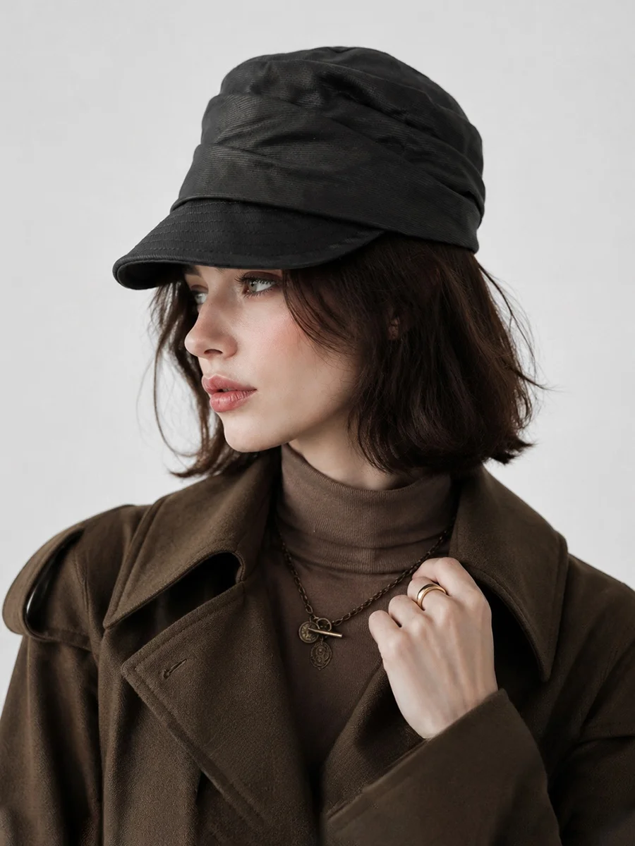 sombrero-retro-de-pico-de-pato-boina-ecuestre-sombrero-de-caballero-con-personalidad-y-estilo-desenfadado-para-mujer-plegable-ala-ancha-fibra-de-poliester