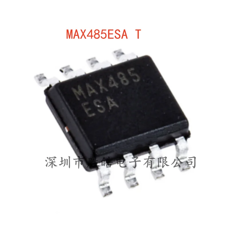 (5PCS)  NEW  MAX485ESA T   RS422/RS485    Transceiver Chip   SOIC-8   MAX485ESA   Integrated Circuit