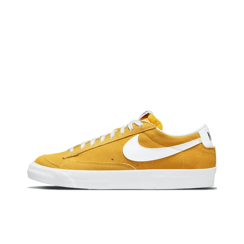Nike Blazer Skateboard Shoes Men's Low Top Ginger Yellow/White DA7254-700