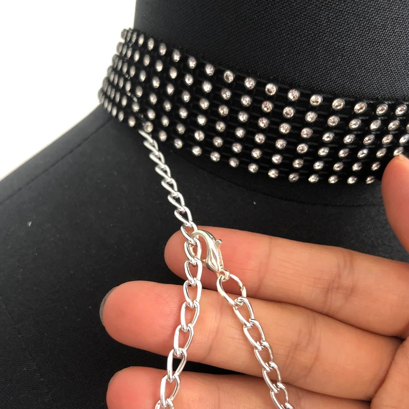 لامعة حجر الراين شبكة صيد السمك الجوف خارج شبكة البنطال القصير Y2K المرأة العصرية انظر من خلال شرابة حفلة التستر ليلة ملابس للنادي تانك القمم