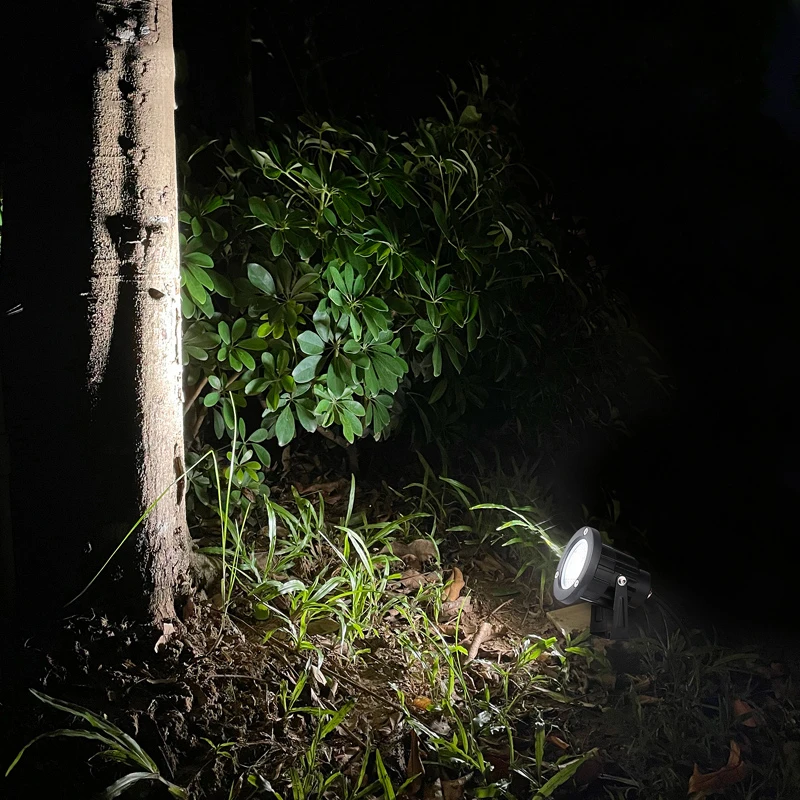 1 Meter Cable IP65 LED Landscape Spike Lamp 5W 10W Warm White Blue Spot Light for Garden Lawn AC DC12V24V 220V110V