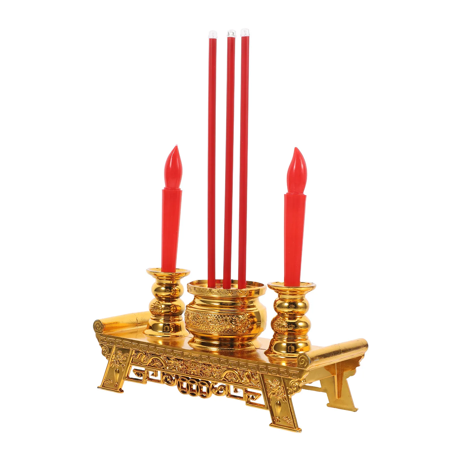 

Chinese LED Light for Buddhist Worship Meditation Decor Electric Lamp Home Office Yoga Studio Temple Buddha