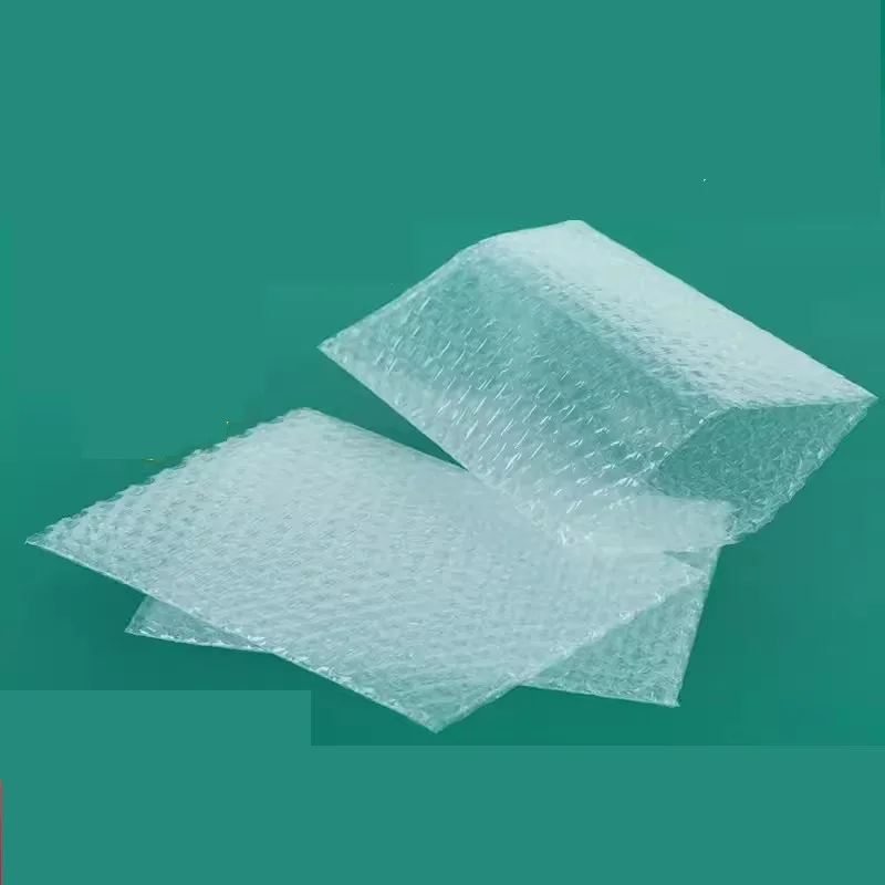 10x15cm Bubble Mailers for Shipping Packaging Bags Transaprent Double Layer Thick Wrap Bags Bulk Wholesale 100pcs