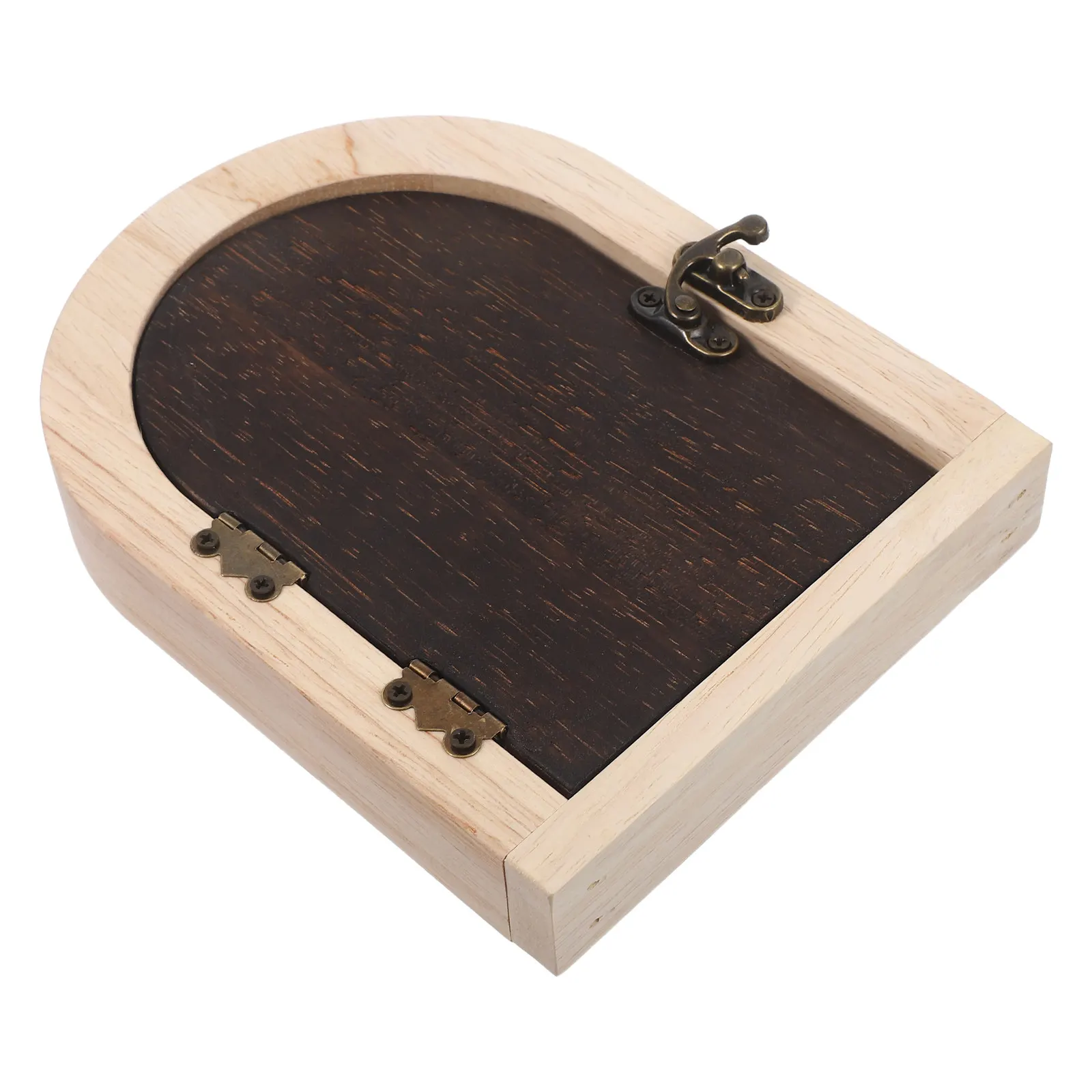 

Fairy Door Outlet Cover Plate Wooden Decorative Wall Plate Socket Protector Baby Proof Plug Guard Pet Proof Safety Cover