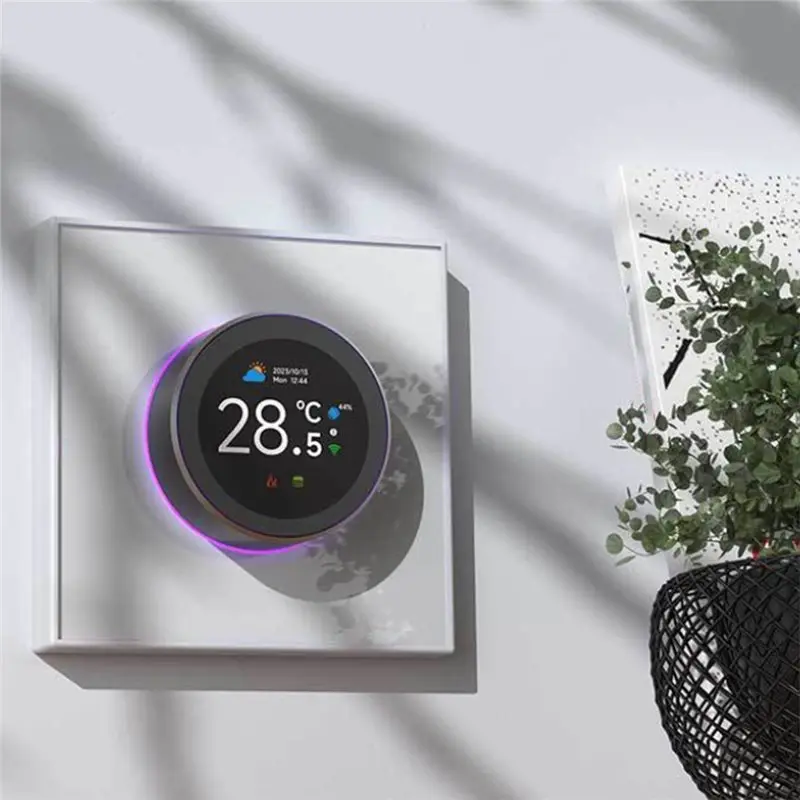 【PHONE ACCESSORY】Wifi Thermostat Smart Knob Water Boiler Electric Heating Temperature Control Tuya Enabled