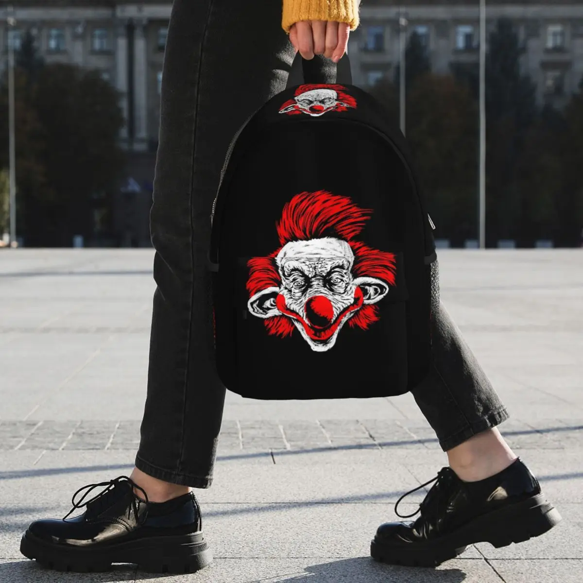 Killer Klowns From Outer Space Backpack Student BookBag Children School Bag Laptop Shoulder Bags for Boys Girls