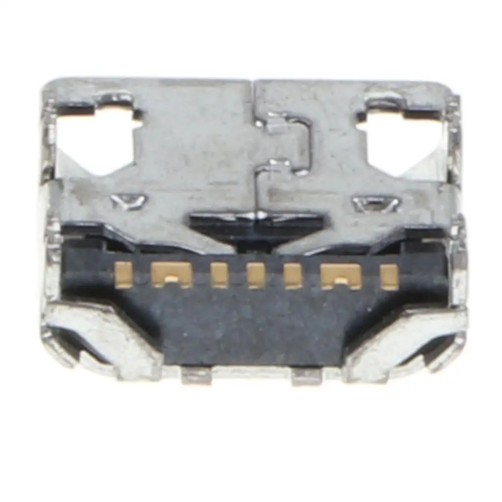 Micro USB Female Port SMT DIY Connector Metal Replacement for Galaxy Tab a 10.1 SM-T580 T585 T587 Repair