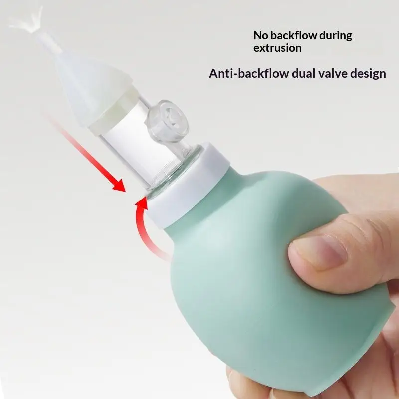 Safe Nose Sucker for Babies Newborn Nasal Aspirator Anti-Back Flow Easy Clean