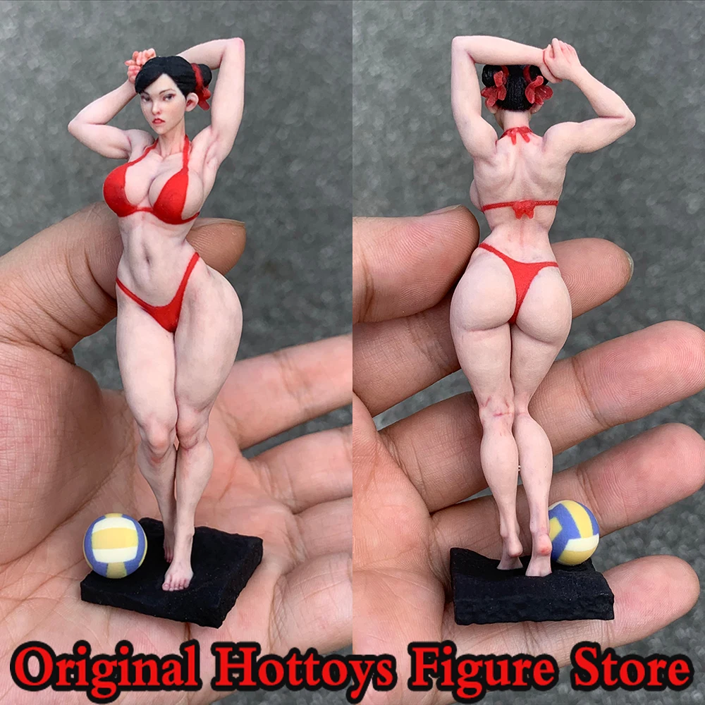 

In Stock 1/16 Scale Female Soldier Muscle Girl Mini Sculpture Full Set About 11cm Action Figure Model Doll Gifts Collection