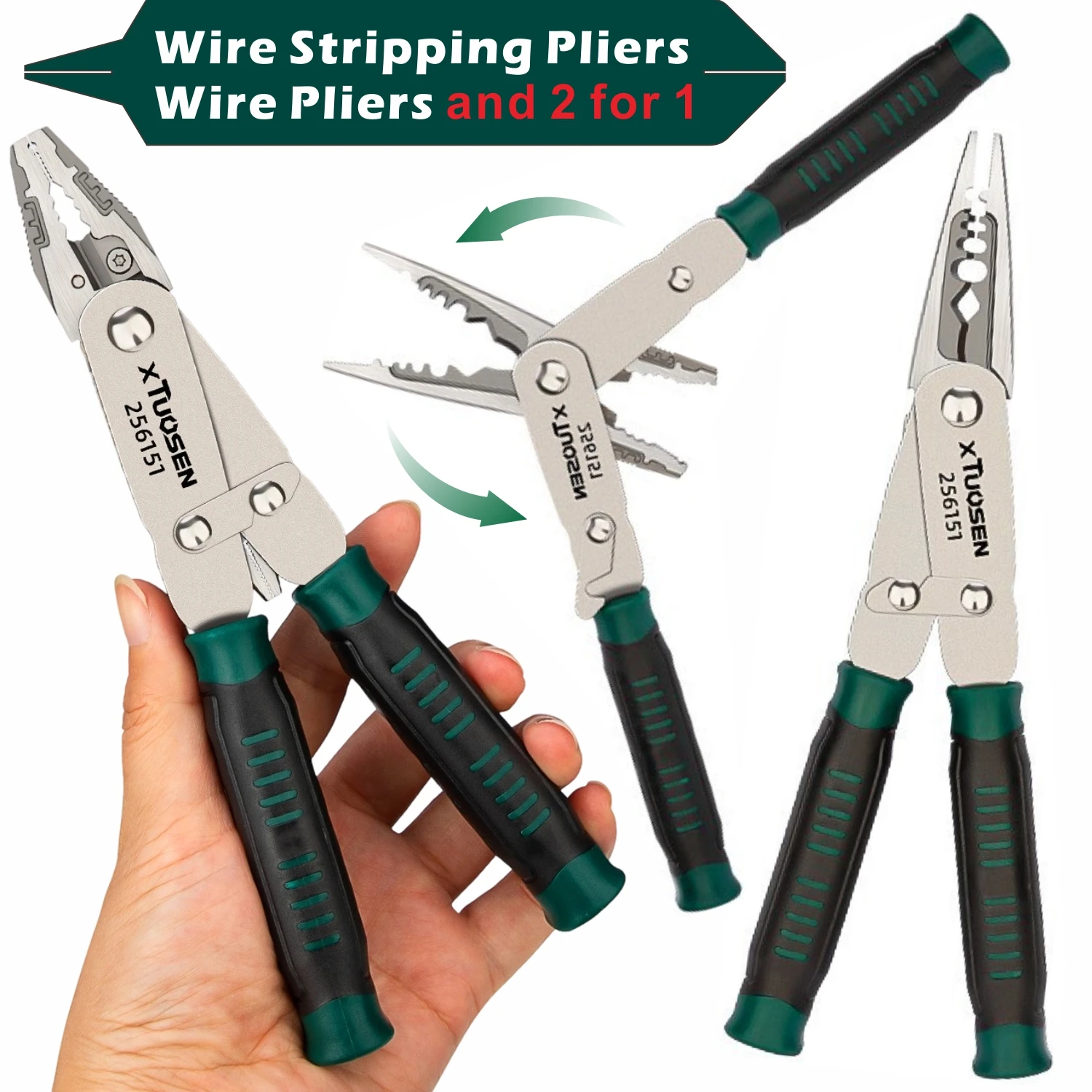 

Профессиональные многофункциональные плоскогубцы: прочная резка проволоки, зачистка, обжимка с эргономичной ручкой для прецизионных работ