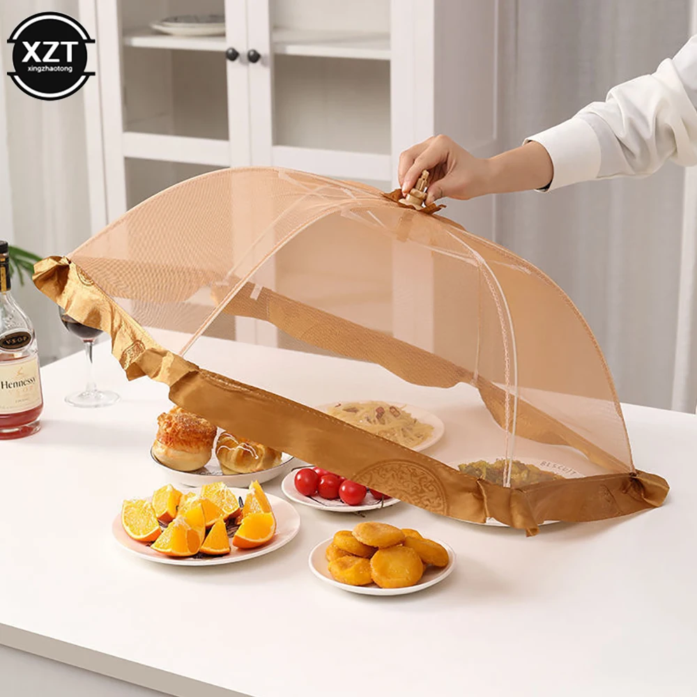 Anti Mosquito Food Cover Foldable Umbrella Home Using Food Breathable Cover Kitchen Accessories Kitchen Gadgets