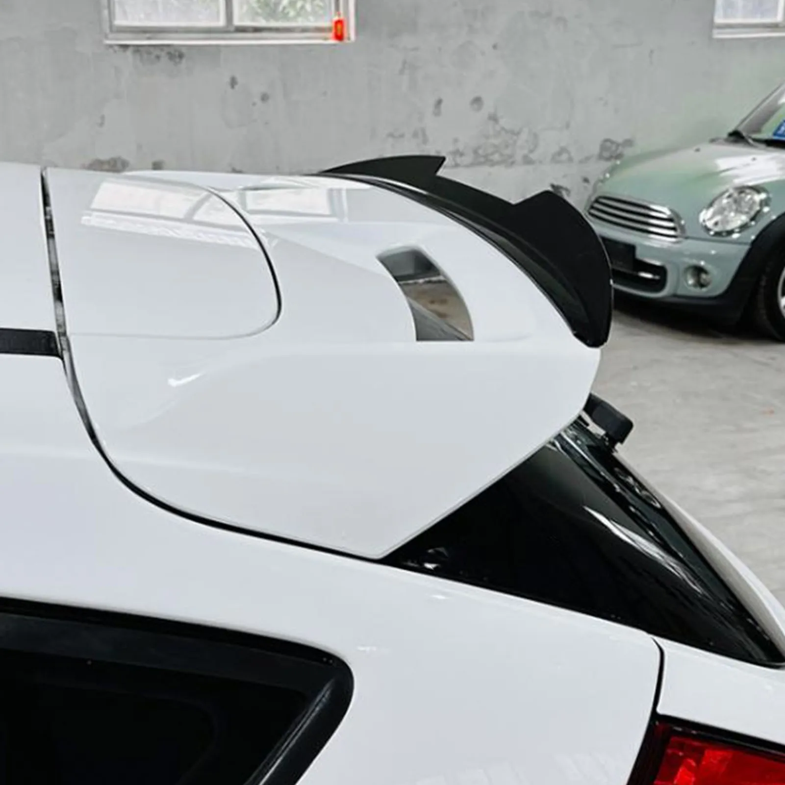 Rear Trunk Spoiler Wing Stylish Rugged Wear Resistant Rear Trunk Roof Lip Spoiler For Focus MK3 ST Trunk Spoiler Roof Lip Kit