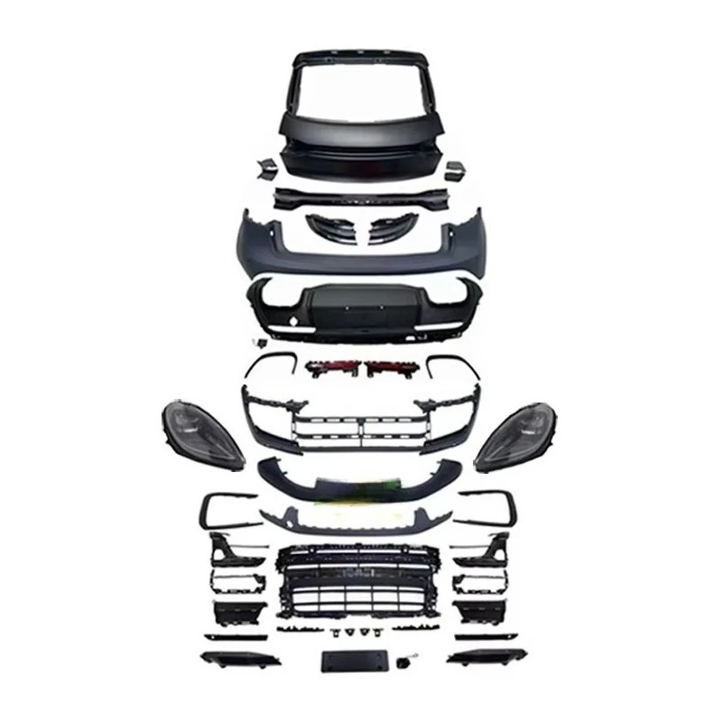 For Porsche Macan 2014-2017 95b 95b.1 95b.2 Upgrade 95b.3 2024 Old To New Body Kit Non-destructive Installation Plug-and-play